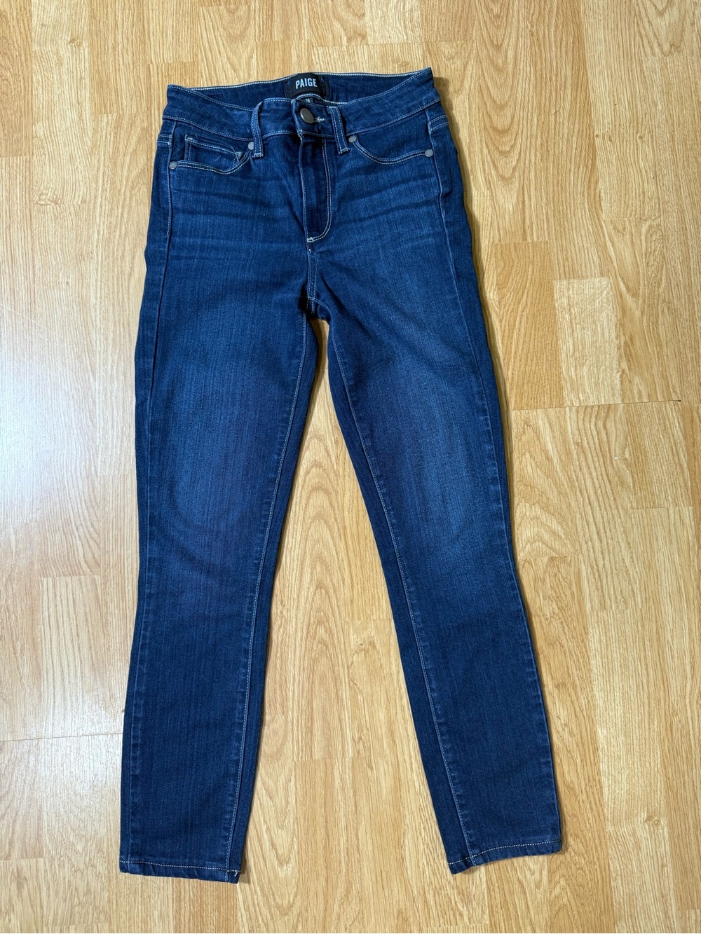 PAIGE Indigo Wash Women's Skinny Jeans - Size 24